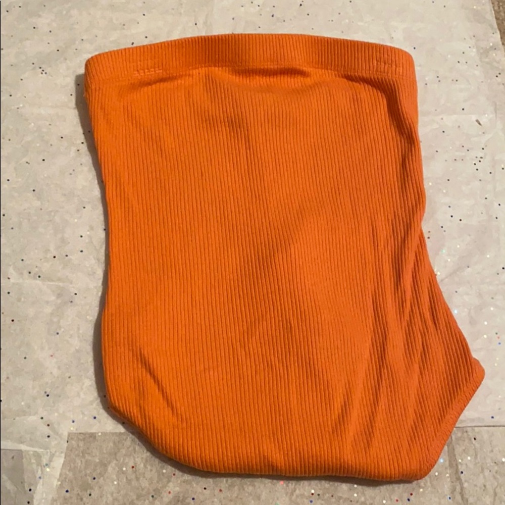 Small Urban Outfitters Orange Body Suit